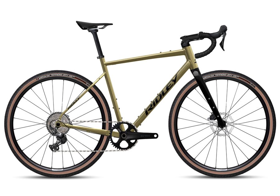 Ridley Kanzo Adventure Alu Cues 1x11 &ndash; Glossy Gold/Oliv