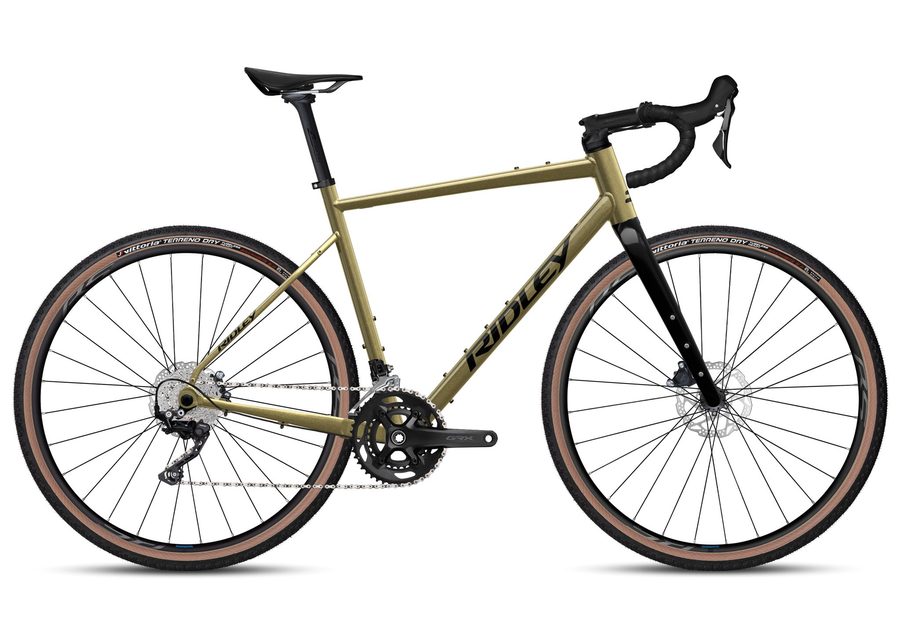 Ridley Kanzo Adventure Alu GRX400 2x10 &ndash; Glossy Gold/Oliv