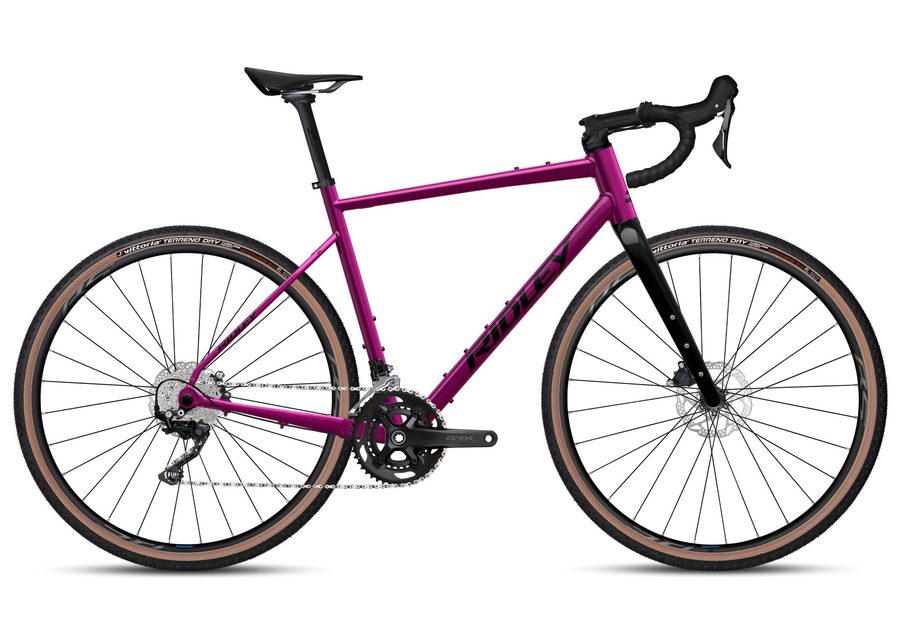 Ridley Kanzo Adventure Alu GRX400 2x10 &ndash; Glossy Jazzberry Jam