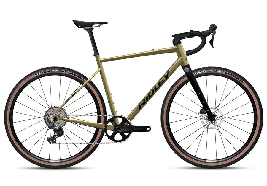 Ridley Kanzo Adventure Alu GRX600 1x12 &ndash; Glossy Gold/Oliv