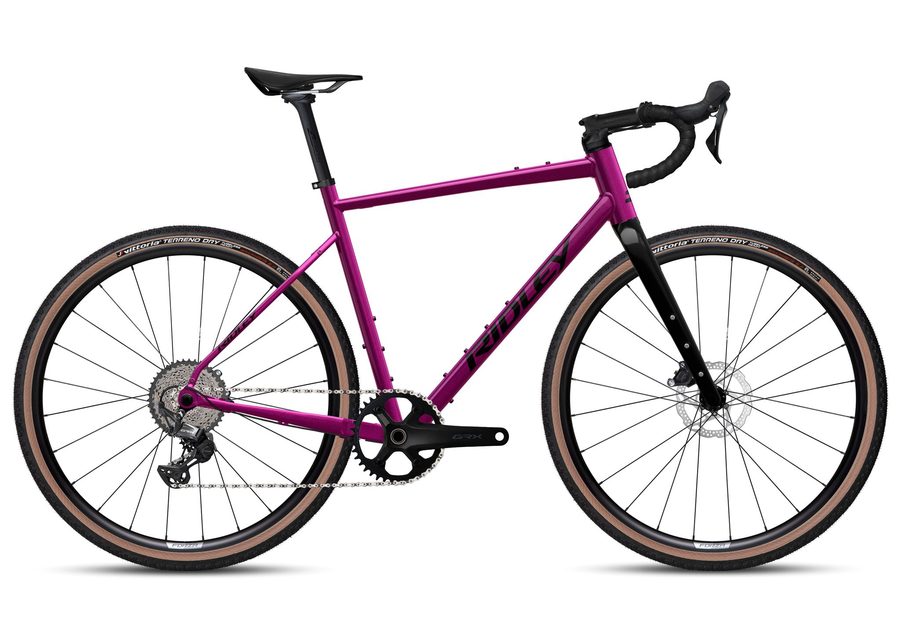 Ridley Kanzo Adventure Alu GRX600 1x12 &ndash; Glossy Jazzberry Jam